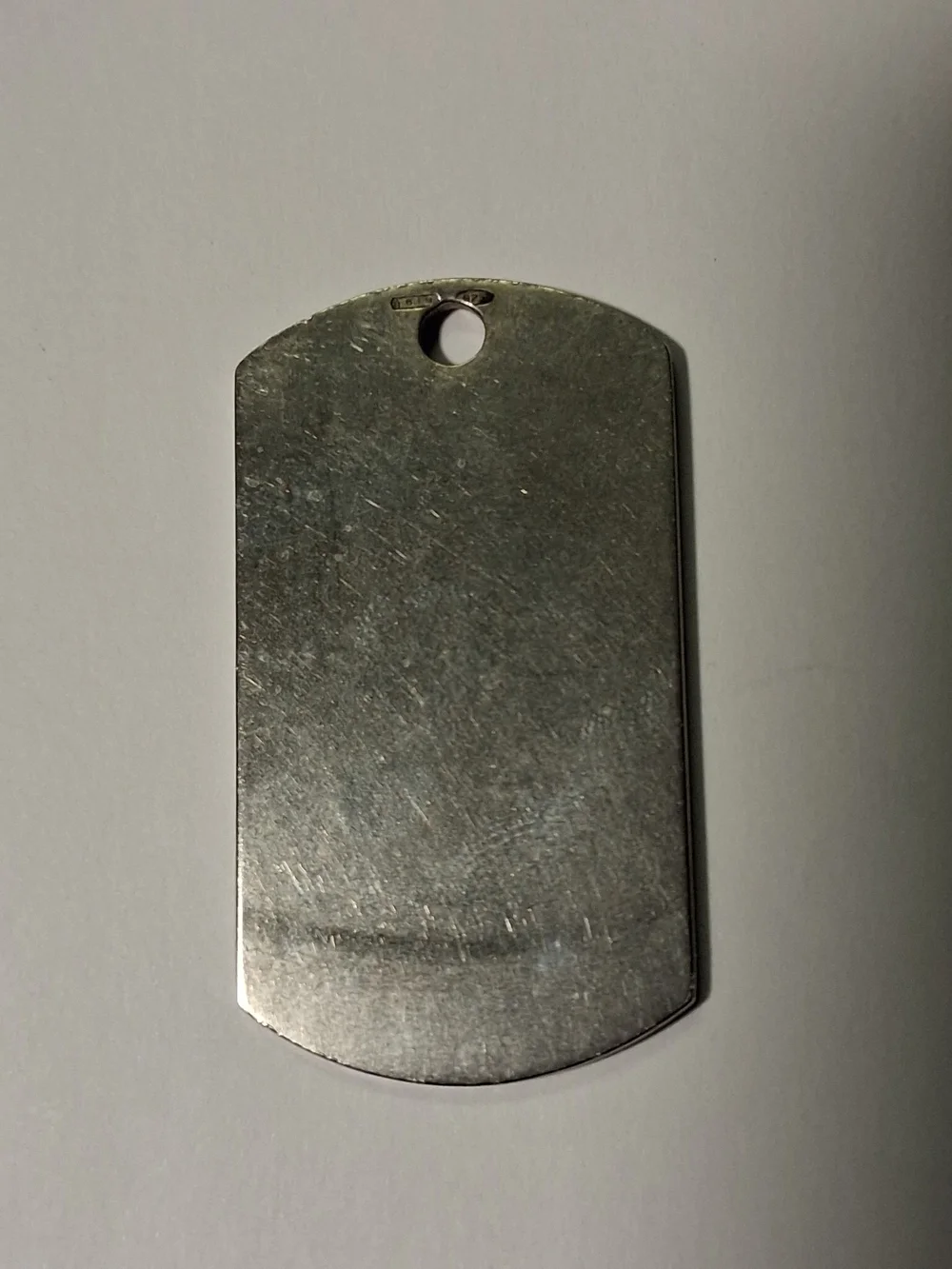 RARE 1990s Tom Ford Design Gucci  Knights Crest Dog Tag Necklace - 929 Silver